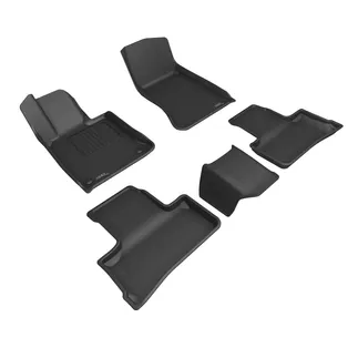 3D MAXpider Kagu Floor Mats For 23-24 Mercedes GLC (X254) - Black R1 R2